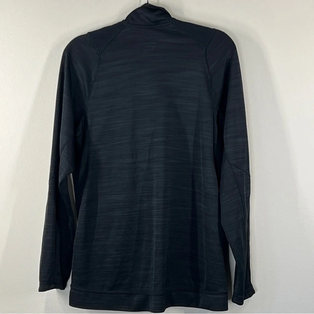 NIKE Dri Fit dark Gray Zip Up Long Sleeve Running Jacket